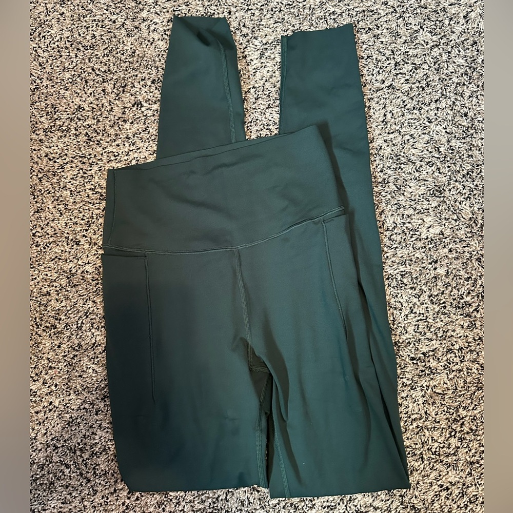 PINK Victoria's Secret Dark Green Leggings